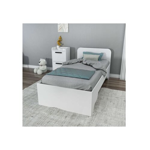 Hanah home Luses okvir kreveta, 94,4x193,6x80 cm, bijeli Slike