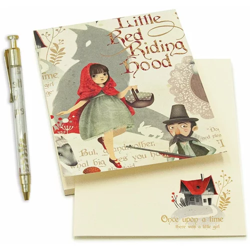 Kartos A6 notes s olovkom 50 stranica Little Red Riding Hood –