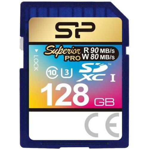 Silicon Power 128GB,SDXC UHS-I U3 4K SDR104 mode memorijska kartica ( SDSP128GU3/Z ) Cene