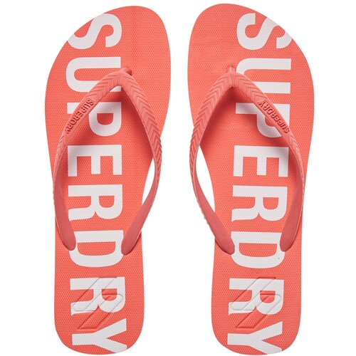 Superdry code essential flip flop ružičasta Cijene