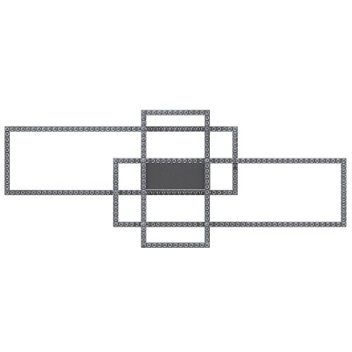 Zuma line MX7907-3B-3BT - led plafonsko svetlo ervi LED/52W/230V 2700-6000K crna Slike