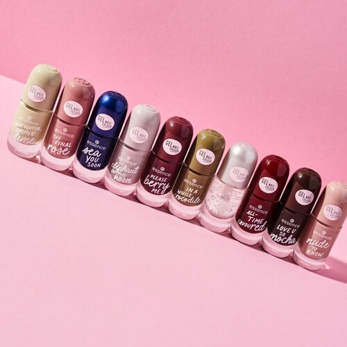 Essence Gel Nail Colour lak za nohte odtenek 54 Plum It Up 8 ml Slike