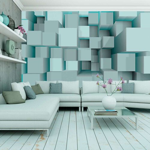  Tapeta - Blue puzzle 200x140 Slike