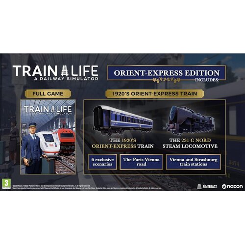 Train Life a Railway Simulator The Orient Express Edition (PS4) Slike