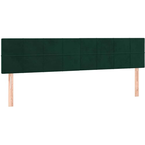  s oprugama i madracem tamnozeleni 200x200 cm bar&amp;scaron;unasti Slike