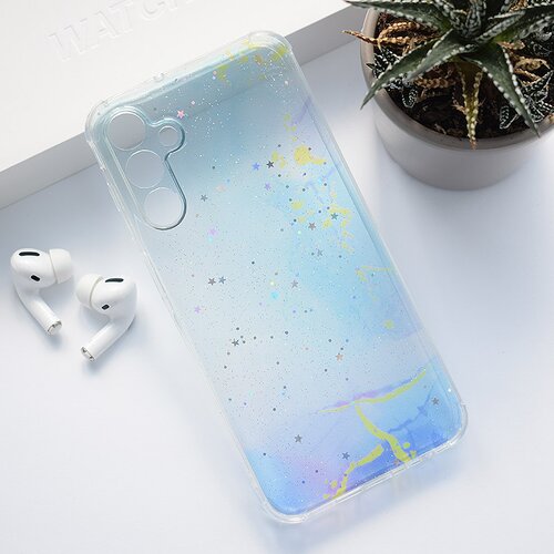  Maska za Samsung A15 4G/ A155F/ A15 5G/ A156B Fluid Color svetlo plava Slike