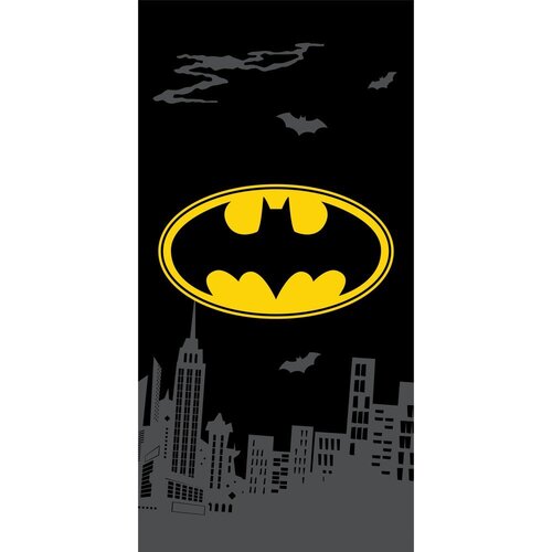 Jerry Fabrics Crni pamučan dječji ručnik 70x140 cm Batman "The Emblem" &ndash; Cijene