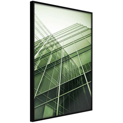  Poster - Steel and Glass (Green) 40x60 Slike
