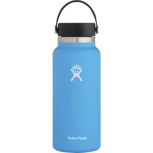 Hydro Flask Vakuumski izolirana termosica 32oz Wide Mouth w Flex Cap 2.0 Plava Cijene