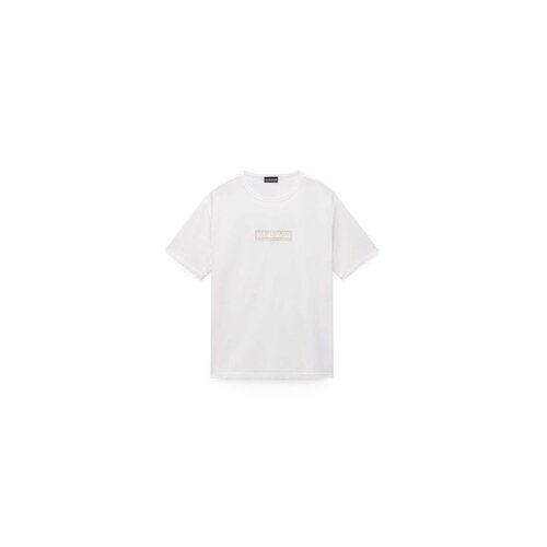 Napapijri K s-new box logo ss white whisper Cene