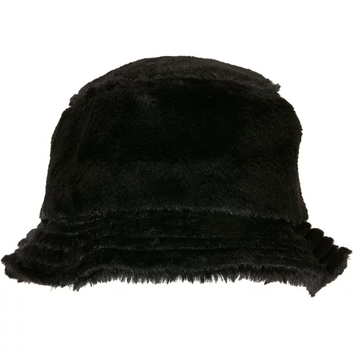 Flexfit Fake Fur Bucket Hat black