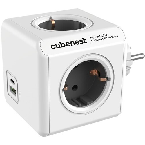 Cubenest Razdelilec PowerCube Original USB Schuko &amp;ndash; Slike