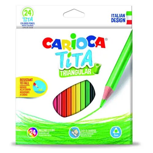 Carioca Tita trokutaste bojice 24 kom Cijene