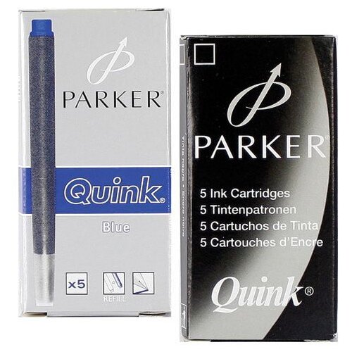 Parker TINTA ZA NALIVPERO PATRONE PK5 PARKER 1950384 PLAVA Slike