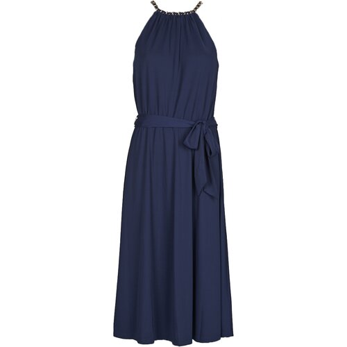 Polo Ralph Lauren MORRAINE-SLEEVELESS-DAY DRESS Plava Cijene
