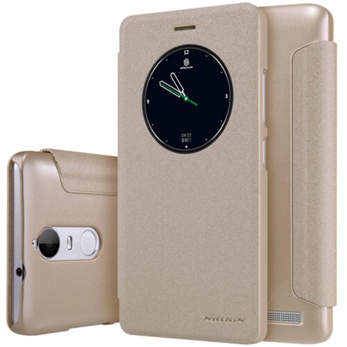 Nillkin preklopna torbica z okenčkom za lenovo vibe K5 note zlata Cene