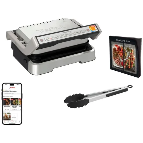 Tefal Grill kontaktni, 2u1, 2000W, Optigrill -...