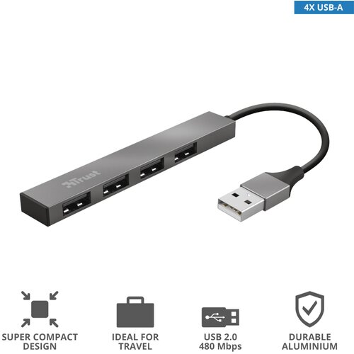 Trust mini hub 4-port USB 2.0 Halyx Cijene