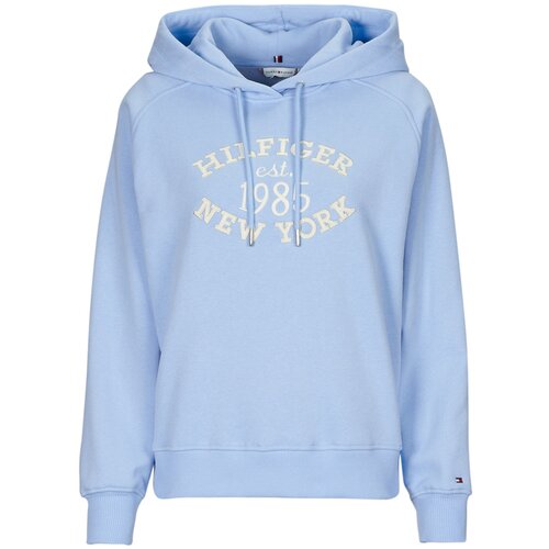 Tommy Hilfiger Puloverji MDRN REG SCRIPT SWEATSHIRT Modra Slike
