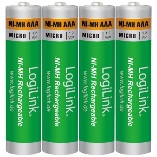 Logilink punjive baterije AAA 1.2V, NiMH, 4kom Slike