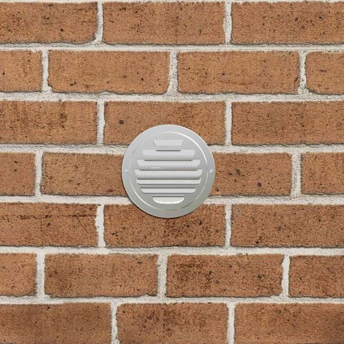  Pokrov ventilacije 4 pcs Srebrno 80 mm Nehrđajući čelik - 80 mm Slike