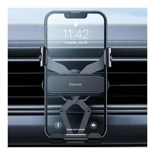 Baseus držač za telefon (Air Vent) crna ( 999991 ) Slike