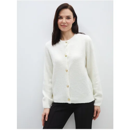 LC Waikiki Crew Neck Plain Long Sleeve Women's Knitwear Cardigan