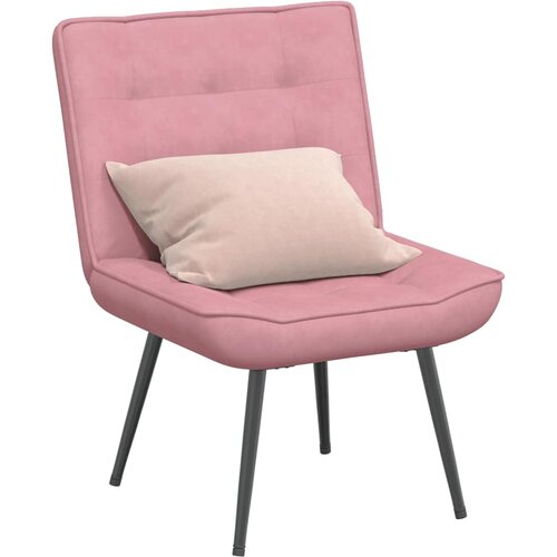 vidaXL Relaksacijski stol Pink 64x74x84 cm Velvet Cene