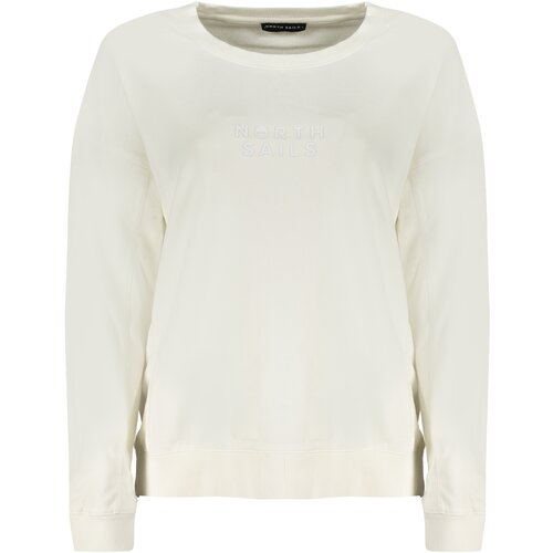 North Sails WOMEN&amp;amp;#39;S ZIPLESS SWEATSHIRT WHITE Slike