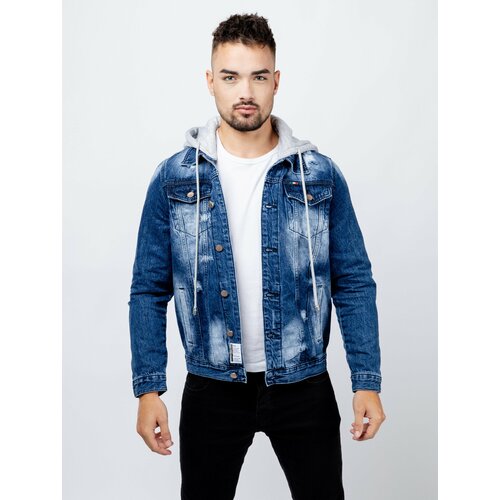 Glano Man ́s denim jacket - blue Slike