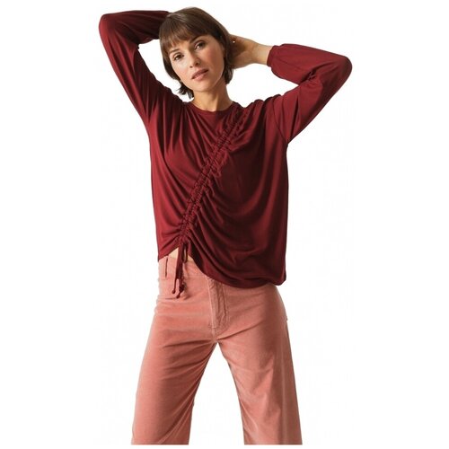 SKFK T-Shirt Bezi - Burgundy Bordo Slike