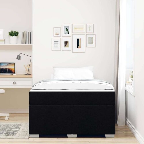  Krevetna konstrukcija Ostalo Crna 120 x 190 cm tkanina Slike