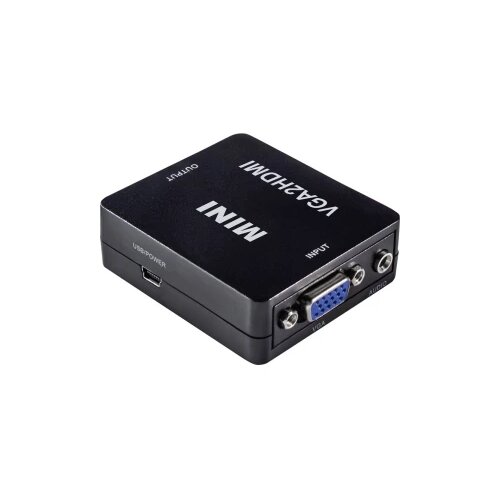 MaxTrack CS40L VGA / HDMI adapter [1x ženski konektor VGA, priključna doza za 3,5 mm banana utikač - 1x ženski konektor Slike