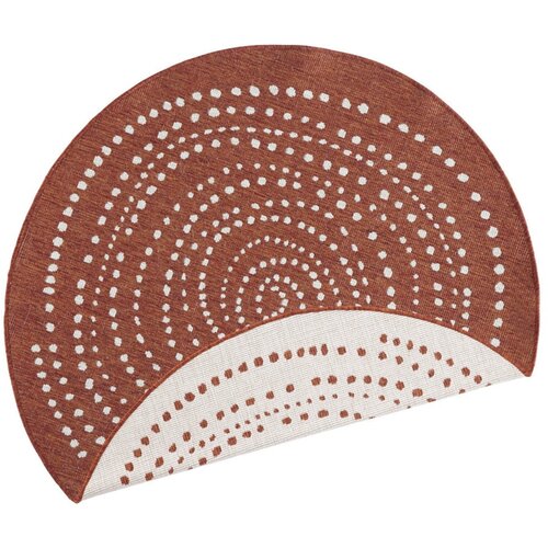 NORTHRUGS Crveni vanjski tepih Bali, ⌀ 140 cm Slike
