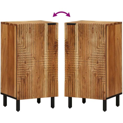  Sideboard 40x33x75 cm od punog drva akacije Slike