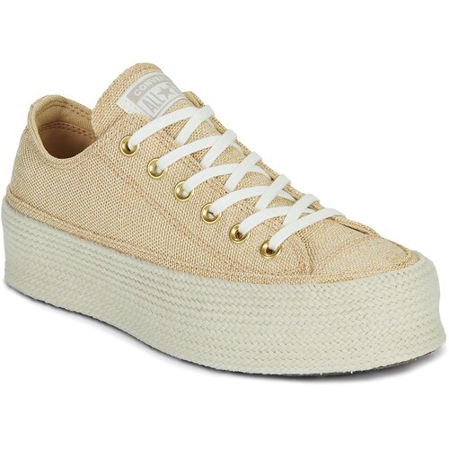 Converse Nizke superge Chuck Taylor All Star Lift Espadrille Bež Cene