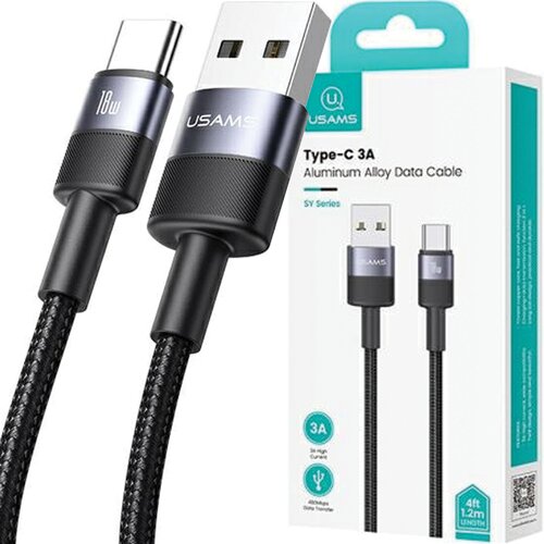 Usams KABEL USB NA USB-C 3A 1.2M HITRO POLNJENJE 30 KOS. SET SJ718ZJ01, (21980369) Cene