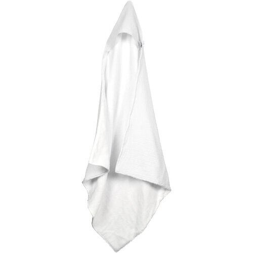 B&amp;eacute;b&amp;eacute; Douceur Bijeli dječji ručnik s kapuljačom od muslina 75x75 cm &amp;ndash; Slike