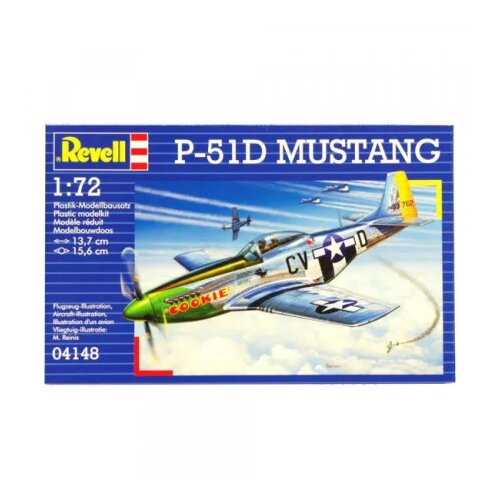 Revell maketa p-51d mustang ( RV04148/030 ) Slike