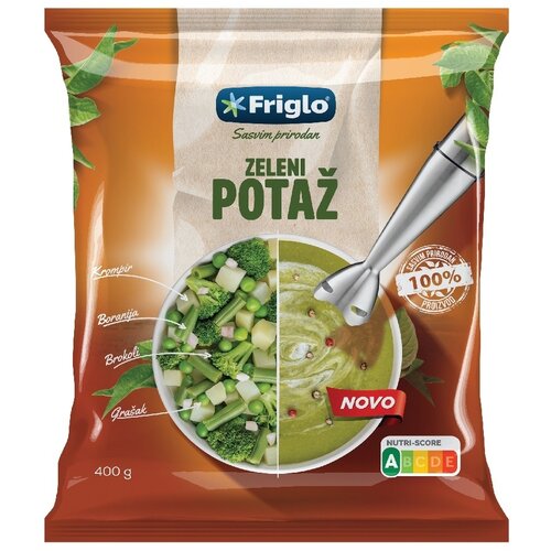 FRIGLO zeleni potaž 400g Cene