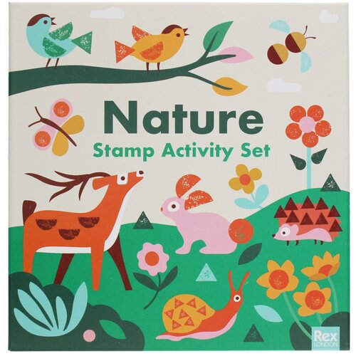 Rex London Komplet za ustvarjanje Stamp Activity Set Nature &amp;ndash; Slike