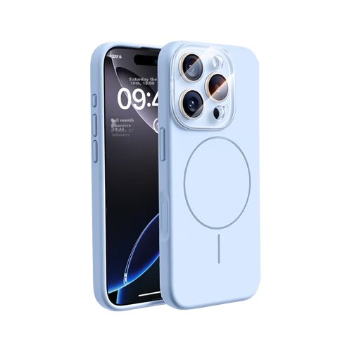  divi maska za mobilni telefon apple 16 pro, svetloplava Cene
