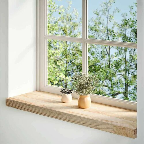 VidaXL Prozorske klupice 2 kom 70x30x2 cm netretirane masivne hrast Slike