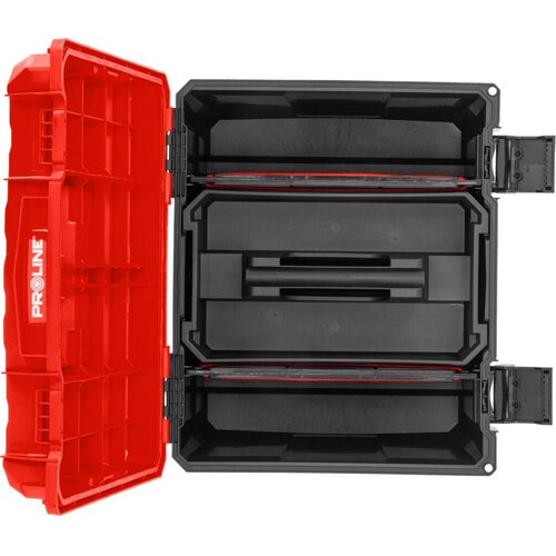 Proline Modularna kutija za alat 35770, Crna Slike
