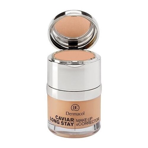 Dermacol caviar Long Stay Make-Up & Corrector podlaga in korektor s kaviarjem 30 ml odtenek 3 Nude Cene