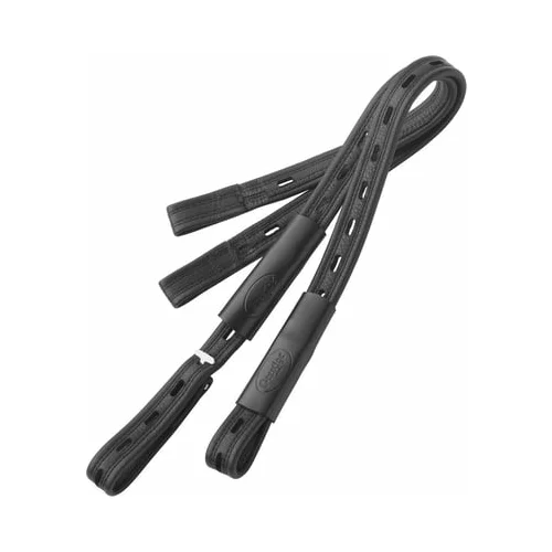 PRESTIGE Italia Paščki za stremena Ideal Dressage, črni - 70 cm