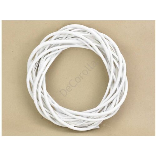 RAYHER Venec pleten, bel, 25 cm x4,8 cm, (20634028) Cene