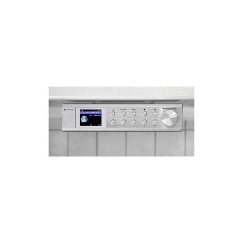 Soundmaster IR1500SI internet ugrađeni radio internet, DAB+ (1012), UKW (1014) Bluetooth®, WLAN, internetski radio funkcija govora slobodnih ruku srebrna Cijene
