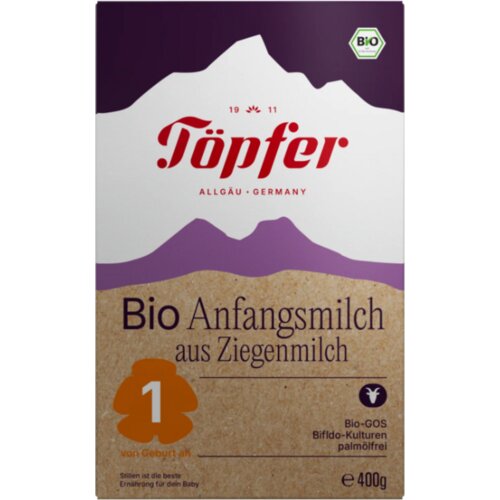 Töpfer Bio začetna formula za dojenčke na osnovi kozjega mleka 1 - 400 g Cene