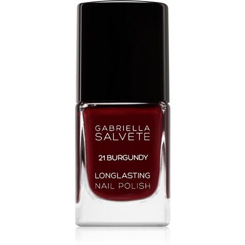Gabriella Salvete longlasting enamel dolgoobstojni lak za nohte z visokim sijajem 11 ml odtenek 21 burgundy Cene